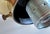 Metal Vintage Glass Ceiling Light from Limburg For Sale - Image 7 of 12