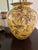 Speer Speer Collectibles Large Gold Floral Vase For Sale - Image 4 of 7