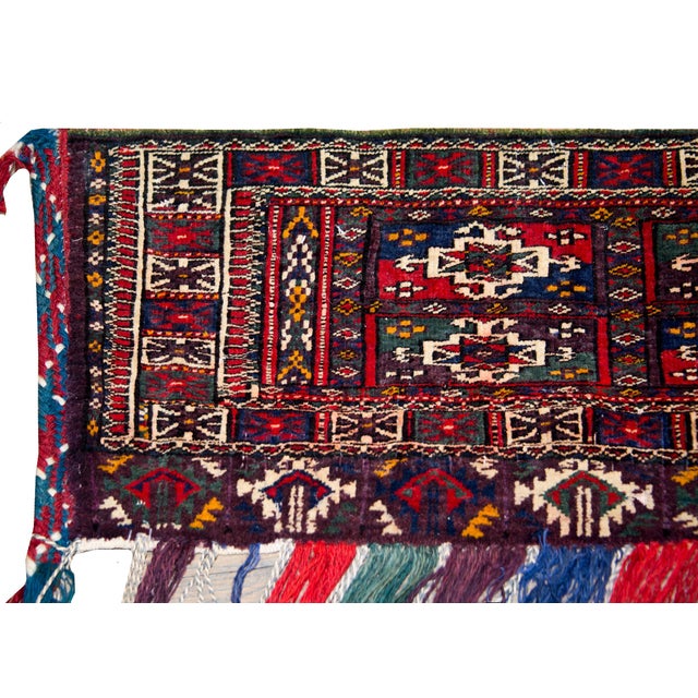 Vintage Turkmen Wedding Asmalyk For Sale - Image 14 of 15