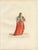 Gold P. Mercuri, Medieval Courtly Costumes and Figures, 1845, Lithograph, Set of 10 For Sale - Image 8 of 14