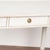 19th Century Swedish White Gustavian Three Drawer Side Table or Desk For Sale - Image 10 of 16