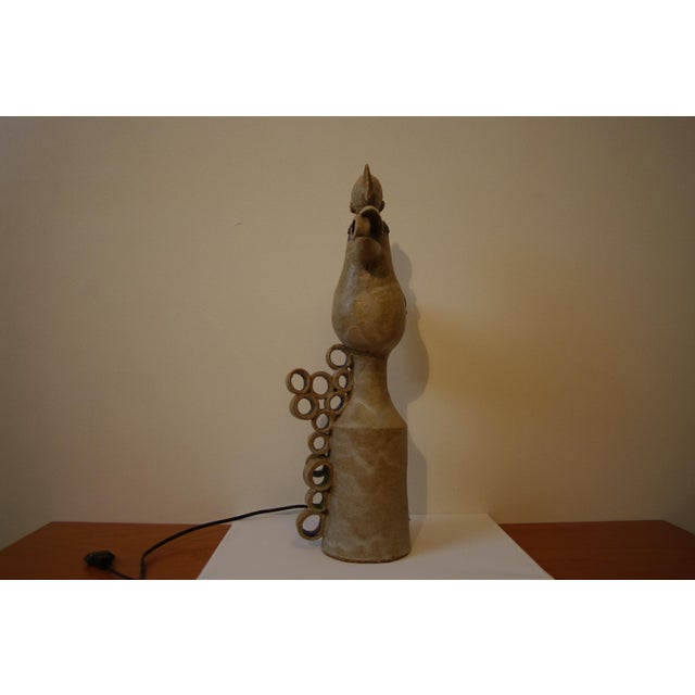 Stoneware Lamp by Pierre Koppe, 1979 For Sale - Image 9 of 16