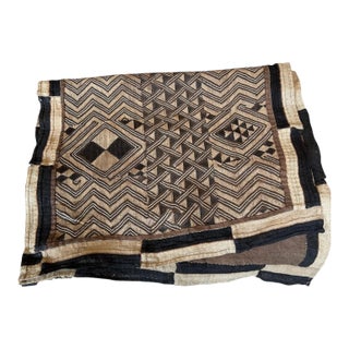 African Kuba Cloth XL Long Runner For Sale