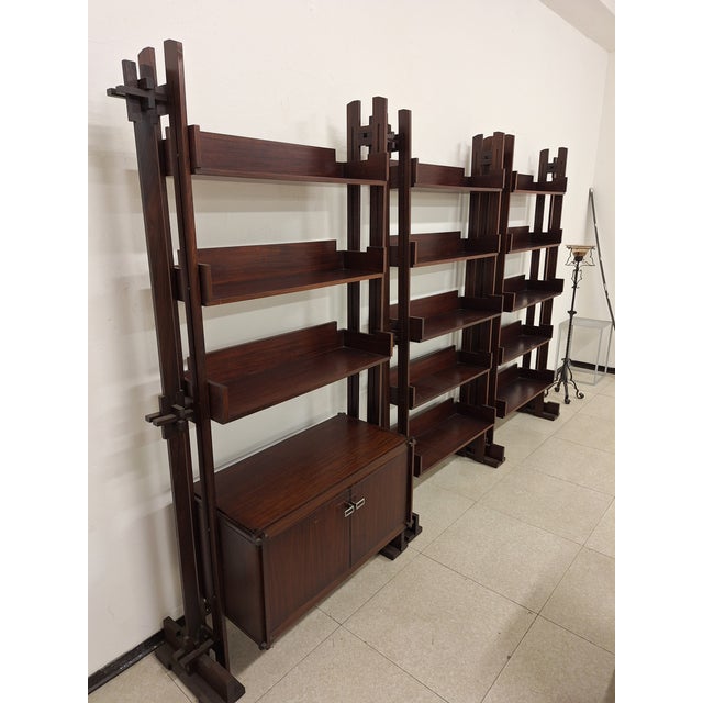 Bookshop Shelves by Marco Comolli for Mobilia, 1950s, Set of 2 For Sale - Image 13 of 18