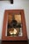 Mid-Century Modern Brooke Leather Mirror For Sale - Image 3 of 5