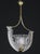 1950s 1950s Fascinating Art Deco Pendant Murano Glass Chandelier by Ercole Barovier For Sale - Image 5 of 17