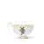 1980s Hudson & Middleton "Flower of the Month — July" Forget-Me-Not Fine Bone China Teacup & Saucer Set, England, Est. 1875 For Sale - Image 5 of 7