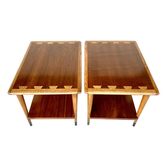 1960s A Pair of Lane Furniture "Acclaim" End Tables For Sale