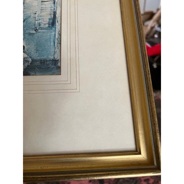 Metal Vintage Framed & Matted Prints by Andrew Wyett Collection of 3 For Sale - Image 7 of 9