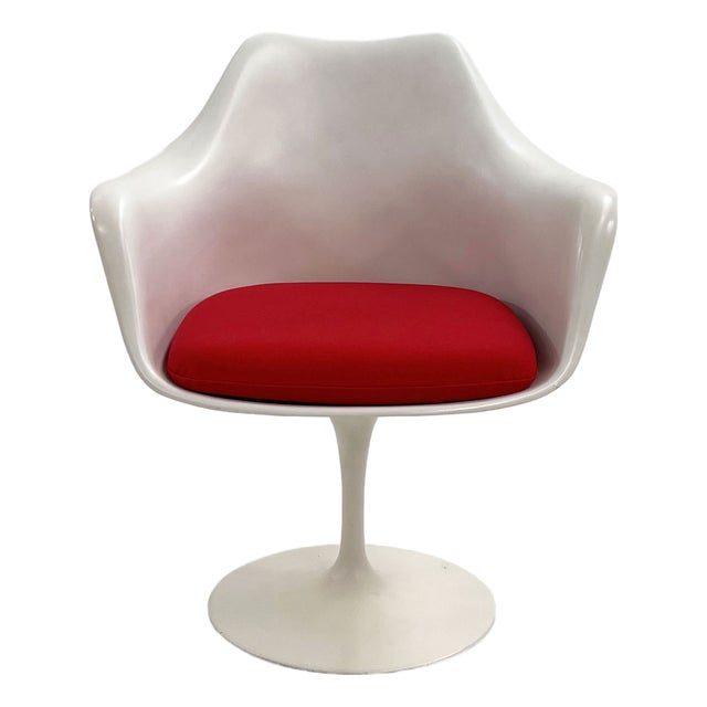 Swivel Tulip Armchair by Eero Saarinen for Knoll, 1970s For Sale