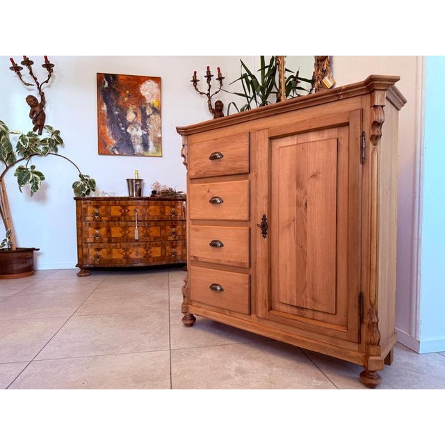 Antique Gründerzeit Chest of Drawers, 1890s For Sale - Image 4 of 10