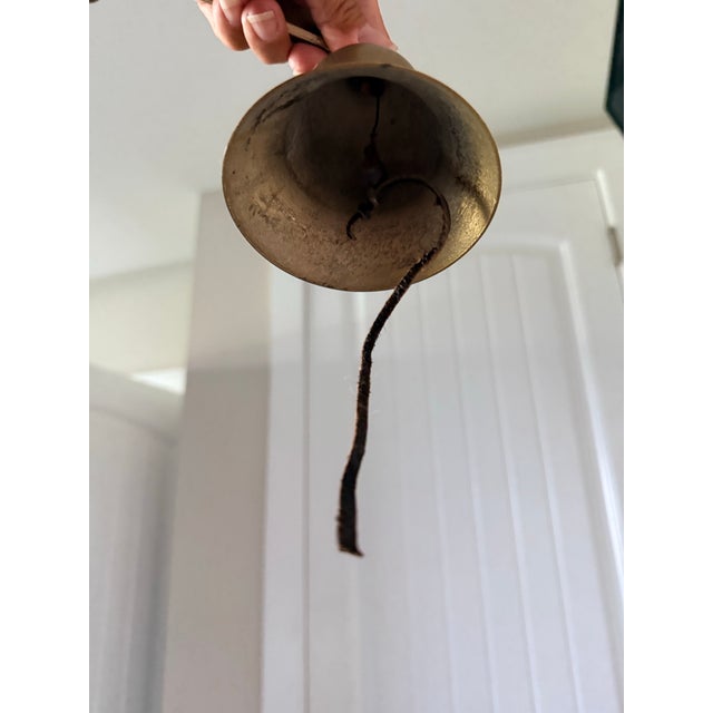 Old Brass Ships Bell Wall Mount For Sale In Jacksonville, FL - Image 6 of 7