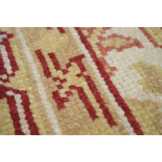 Oushak Rug 4' X 6' For Sale In New York - Image 6 of 12