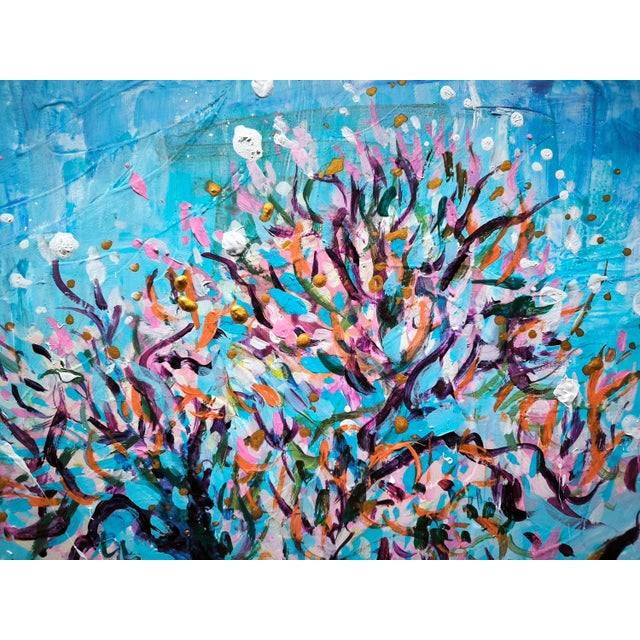 Contemporary Linda Clerget, Perfect Day Early Spring, Acrylic For Sale - Image 3 of 7