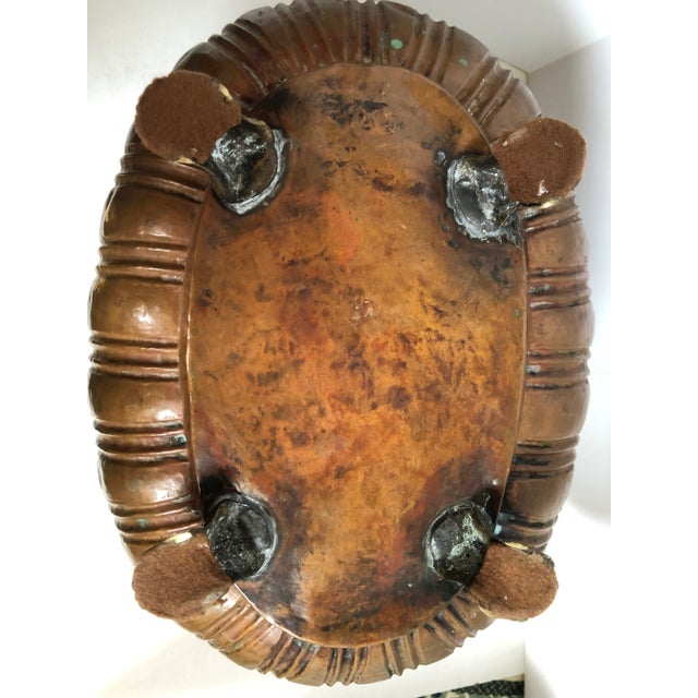 Copper Jardiniere With Liner For Sale - Image 9 of 10