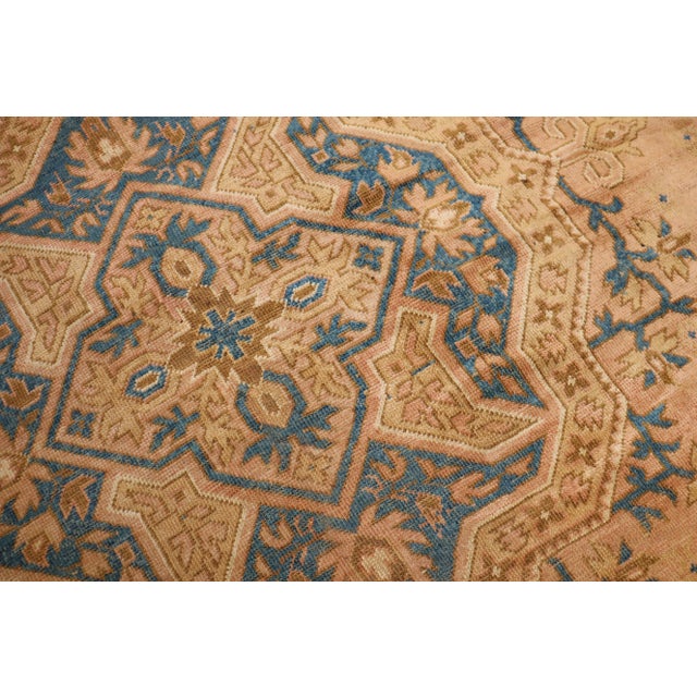 Palace Size Antique Turkish Oushak, 16'4'' X 25'4'' For Sale In New York - Image 6 of 12