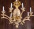 Italian carved solid wood pineapple, faux bamboo chandelier. Never used stock from the 1970s. Eight lights. Beautifully...