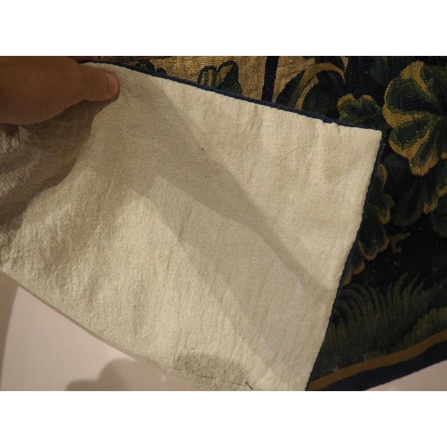 17th Century Tapestry Fragment From Brussels For Sale - Image 9 of 12
