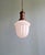 Art Deco Pendant Light in Molded White Pressed Glass, 1920s-1930s For Sale - Image 15 of 15