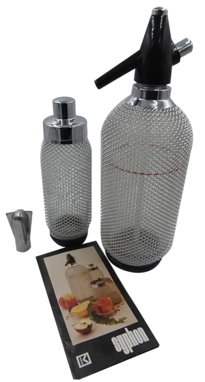 Vintage Soda Water Maker from Merkuria, 1970s, Set of 2