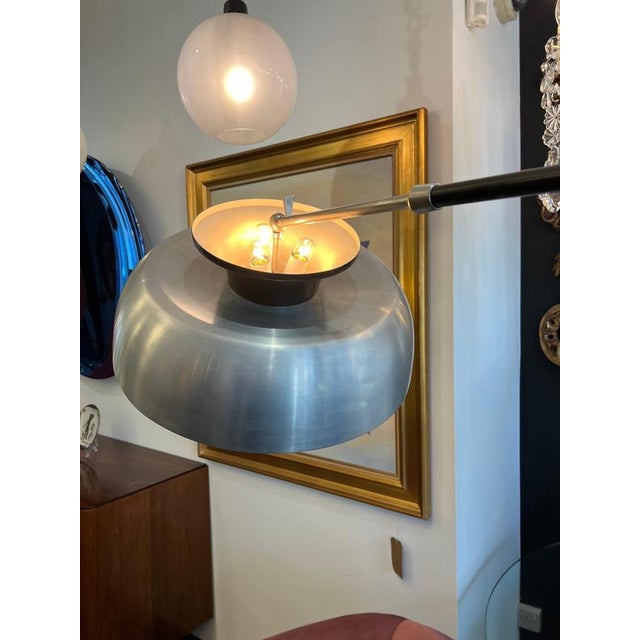 Articulated Floor Lamp attributed to Oscar Torlasco, 1960s For Sale - Image 10 of 12