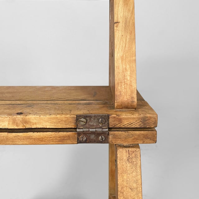 Mid-Century Modern Ladder Chair in Wood, Italy, 1930s For Sale - Image 15 of 18