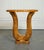 Art Deco Burr Walnut Circulair Pedestal Round Console Center Table For Sale - Image 4 of 14