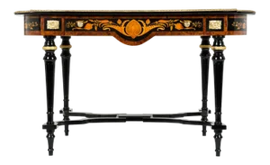 19th Century Boulle Style Center Table