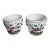 Charming Antique Tiny Hand Painted Porcelain Cachepot Attributed Richard Klemm Dresden Gilman Collamore Fifth Ave. - A Pair For Sale