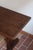 Oak Side Table with Pegged Trestle Base, France, 1950s For Sale - Image 6 of 12