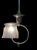 Neoclassical 1920s Semi Flush Mount Single Light For Sale - Image 3 of 5