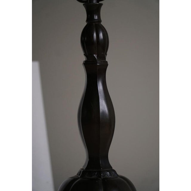 Danish Art Deco Table Lamp attributed to Just Andersen, 1920s For Sale - Image 12 of 14