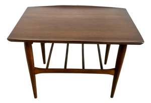 Grete Jalk Walnut Coffee Table Glostrup 1960s Danish Mid Century Modern