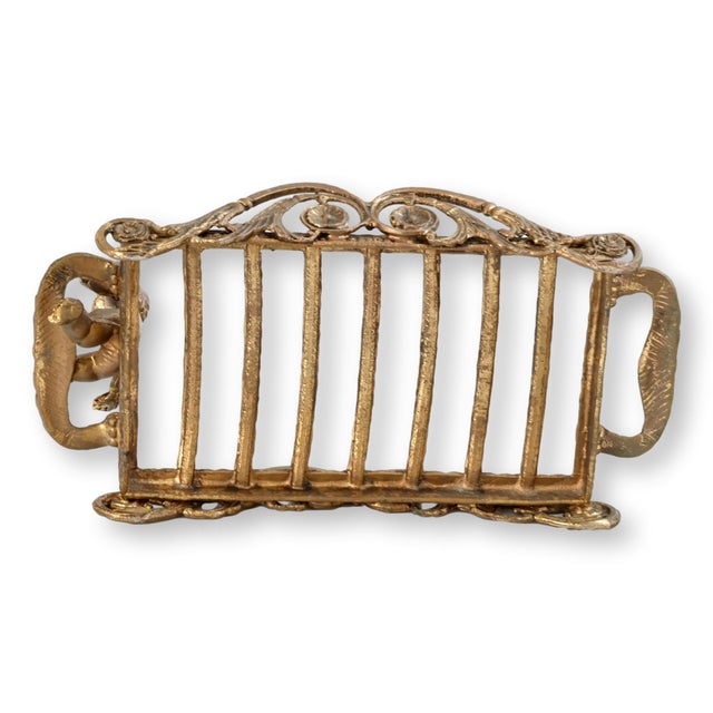 French Ormolu Gilt Cherub Soap or Sponge Holder For Sale - Image 4 of 5