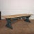Wood Italian Painted Trestle Table For Sale - Image 7 of 7