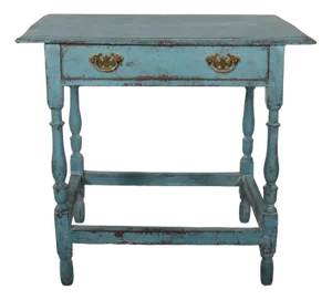18th Century Painted Lamp Table