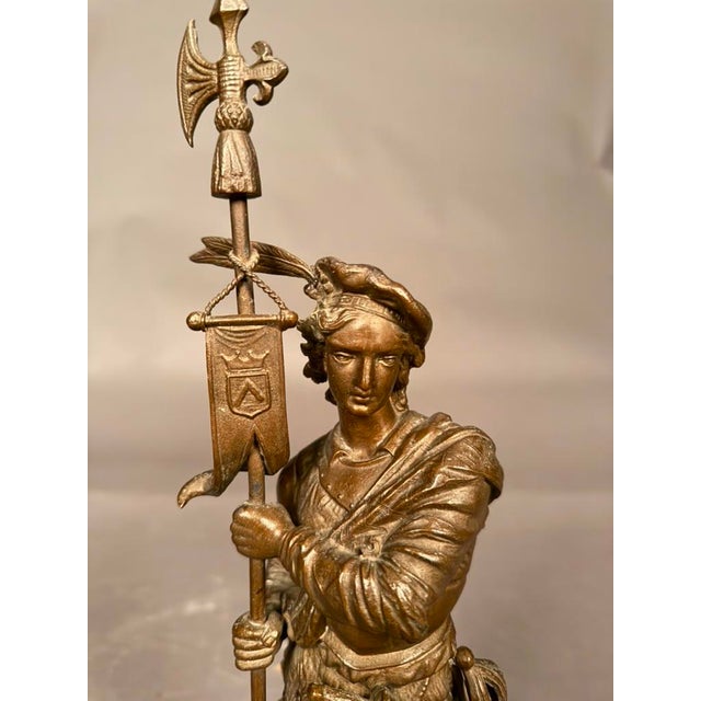 Pair of 19th Century European Bronze-Finished Soldier Figures With Ebonized Bases, Circa 1890 For Sale - Image 17 of 18
