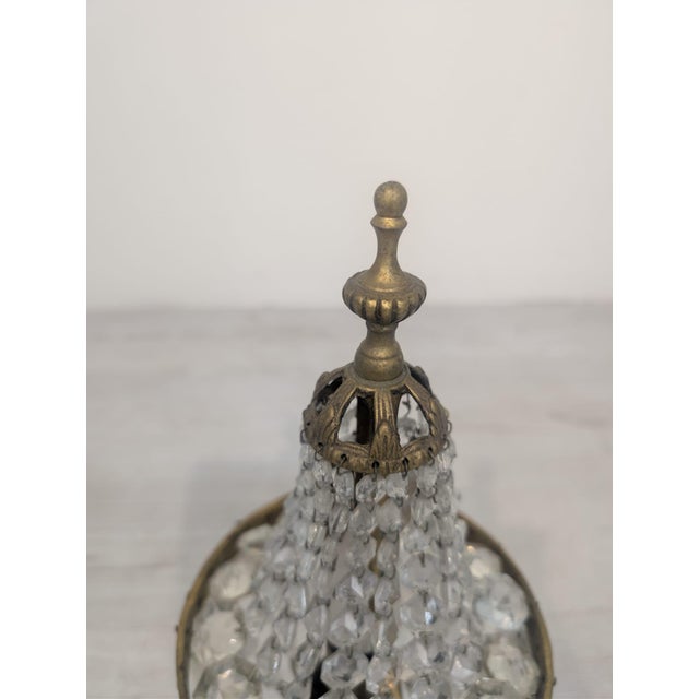 Art Nouveau Lamp in Brass For Sale - Image 10 of 17