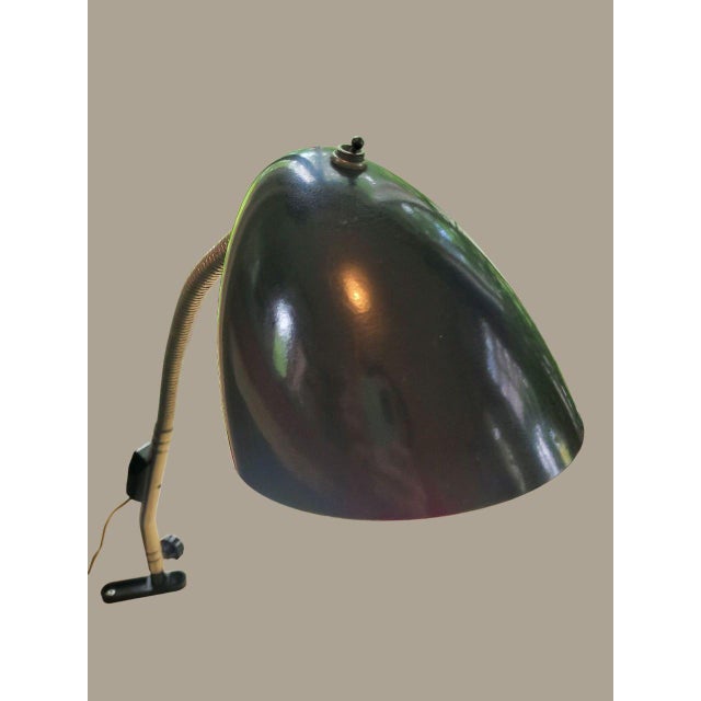 Bauhaus Table Lamp in Bakelite by Erik Kirkman Cole for Ekco, 1940s For Sale - Image 13 of 14