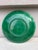 English Green Majolica Plate Circa 1890 For Sale - Image 4 of 6