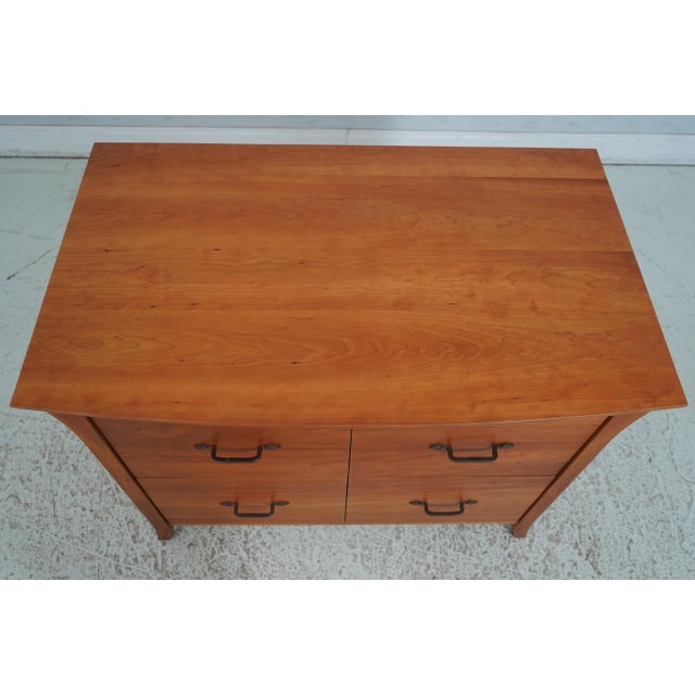 Wood Pompanoosuc Mills Studio Crafted Cherry File Cabinet For Sale - Image 7 of 12
