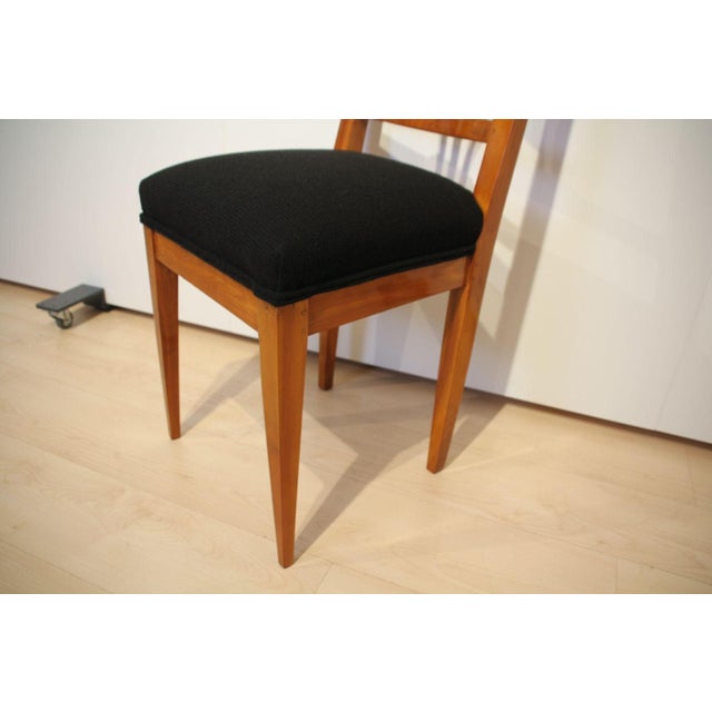 Biedermeier Side Chair, Cherry Wood, South Germany, 1830s For Sale - Image 11 of 14