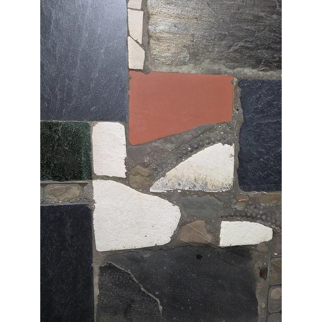 Slate Stone Mosaic Coffee Table from Paul Kingma, 1960s For Sale - Image 6 of 8