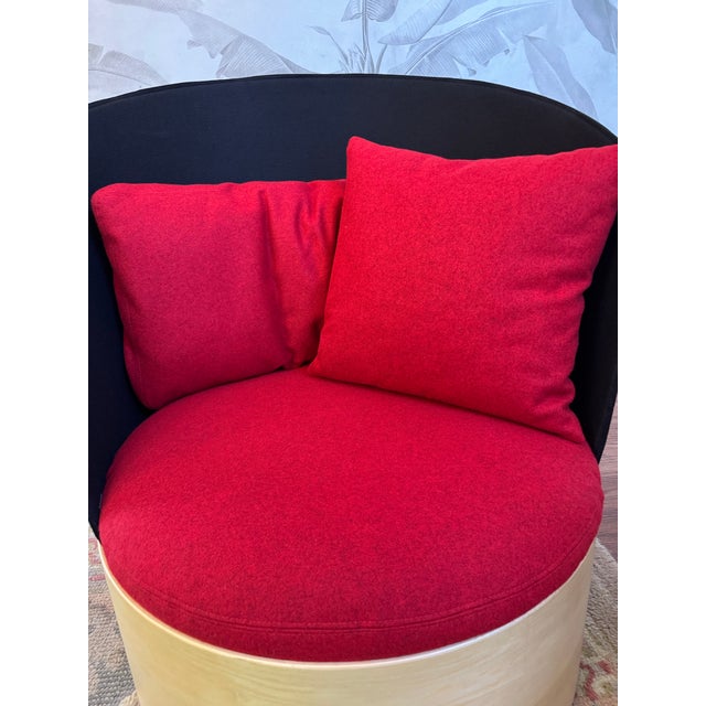 2010s Authentic Blå Station B25 Lounge Chair by Cate & Nelson, Scandinavian Modern, 2017, (Sweden) For Sale - Image 5 of 12