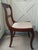 Victorian Vintage Duncan Phyfe Stlye Chair Solid Wood Frame With Rose Carving For Sale - Image 3 of 10