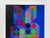 A print * a silkscreen print * by victor vasarely (1908–1997) * on light card stock * poster for the munich olympic games...