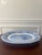 Early 20th Century Blue and White English Ironstone Serving Platter For Sale - Image 4 of 12