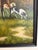 Late 20th Century Fox Hunting Scene Oil Painting on Canvas Horses Hounds Equestrian Sporting Art For Sale - Image 11 of 13