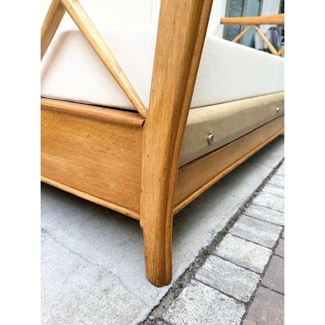 Brown Vintage Sofa by Paolo Buffa, 1950 For Sale - Image 8 of 18