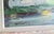 Mid-Century American Impressionist Painting of Rockford Mass by Paul Strisik n.A. For Sale - Image 11 of 14